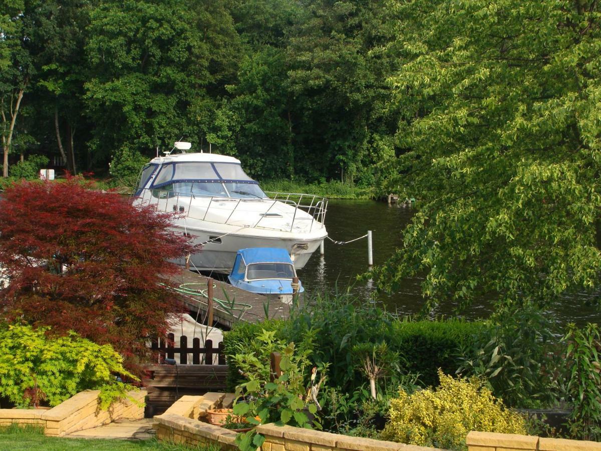 Ferienwohnung Rohrwallinsel Koepenick เบอร์ลิน ภายนอก รูปภาพ